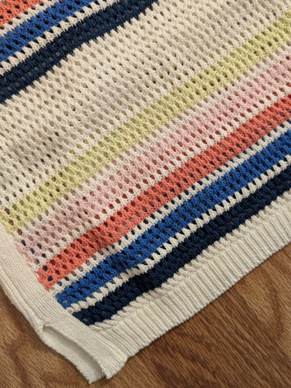 Wildfox Francie Sweater Tank in a multi-colored Nassau Stripe colorway Size Smal - Picture 10 of 15